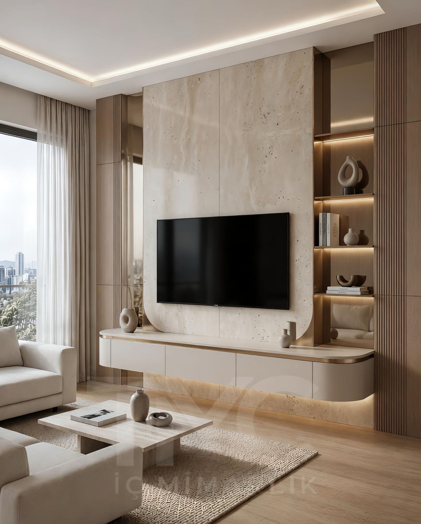 TV Ünitesi & Yaşam Alanı